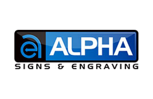 Alpha Engraving Co. logo